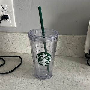 Starbucks Green Reuseable Cup